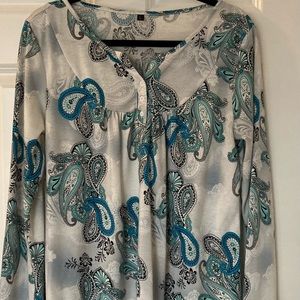 ❤️Cotton floral tunic